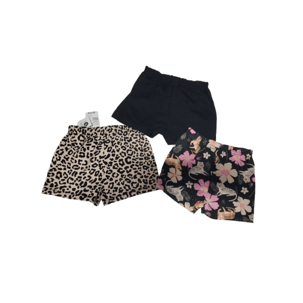 Bundles Baby Place Lot of 3 infant girls multicolor shorts size 0-3 months